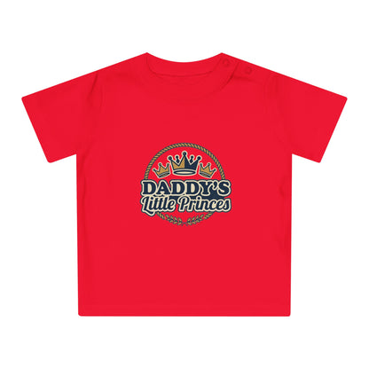 Daddy's Little Princess Baby T-Shirt — Cute Royal Crown Infant Tee