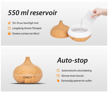 Essential Pro - Licht Hout - Aroma Diffuser