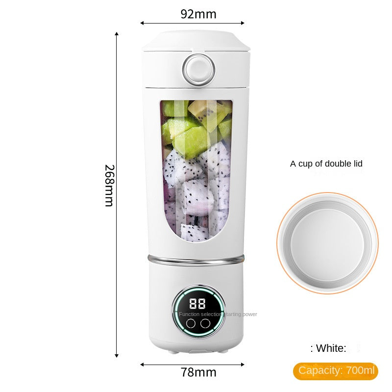 Draagbare Oplaadbare Blender 700ml - USB Smoothie Maker & Juicer