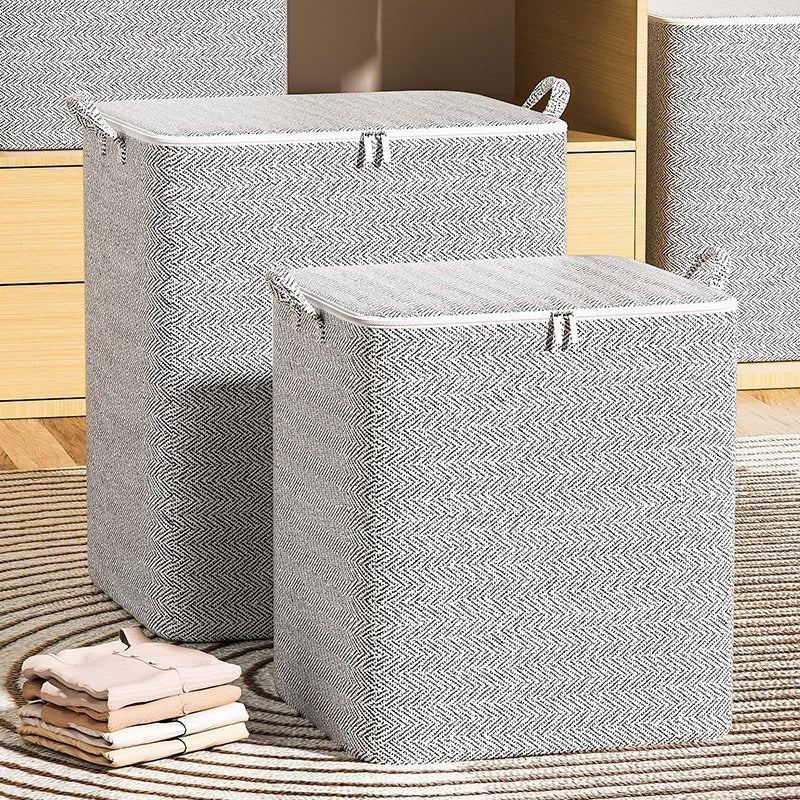 Duvet and Clothes Storage Bag - Large Capacity Dust-Free Organizer