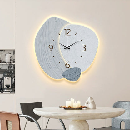 Nordische Wandklok Crème - Stijlvolle Woonkamer Decoratie