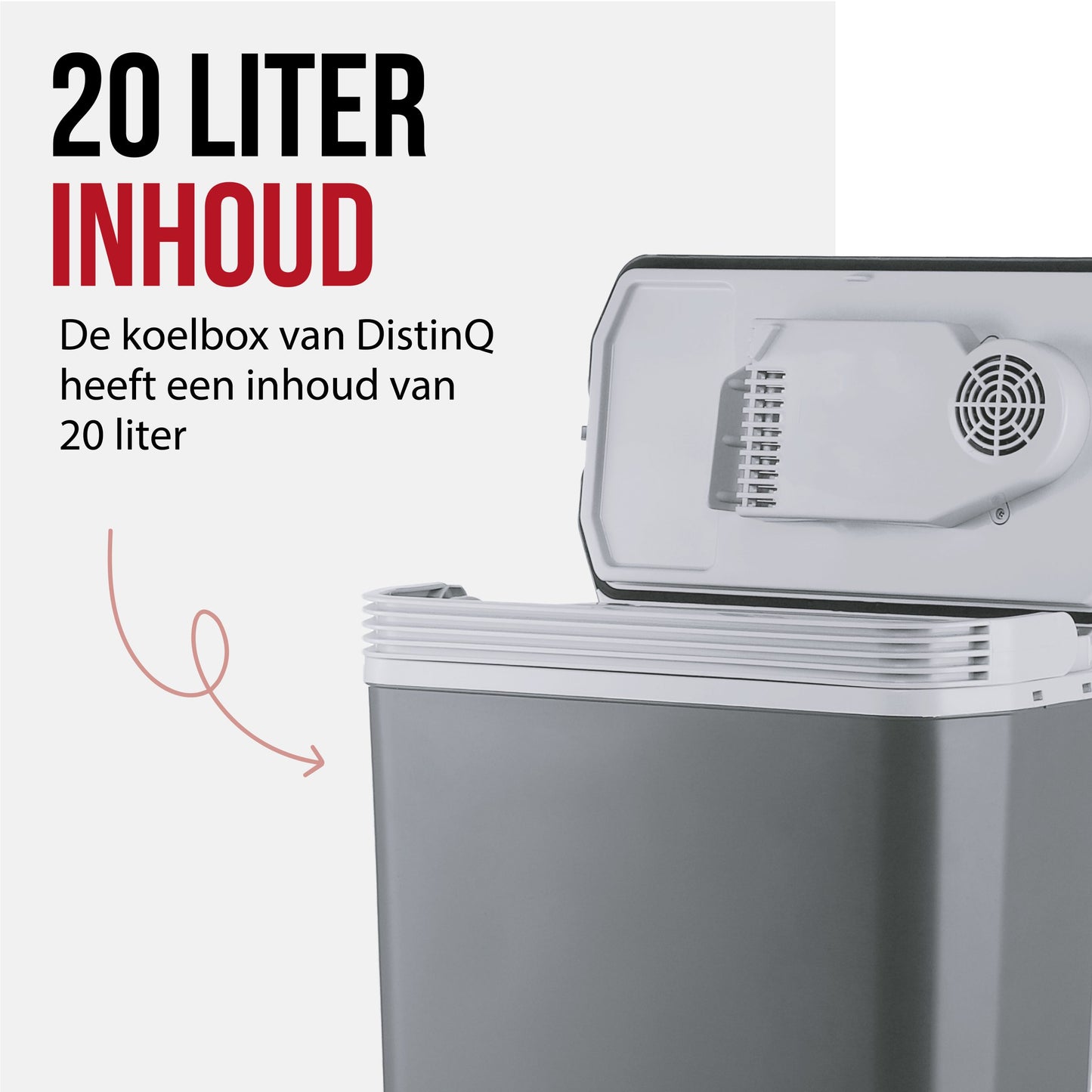 DistinQ Electric Cool Box 20L