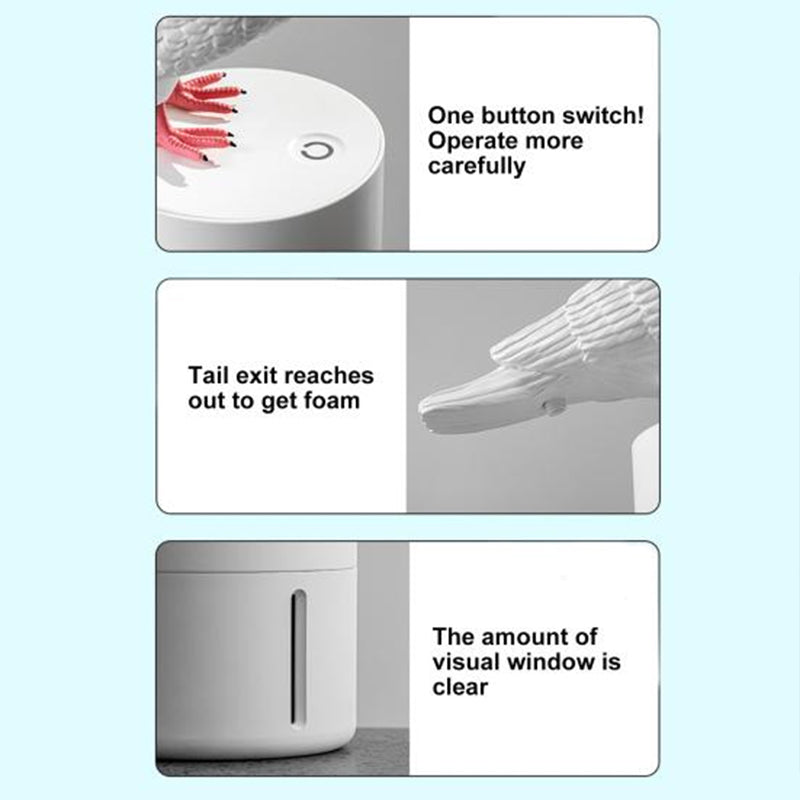Automatic Soap Dispenser Pigeon - Touchless Sensor Foam Dispenser 300ml