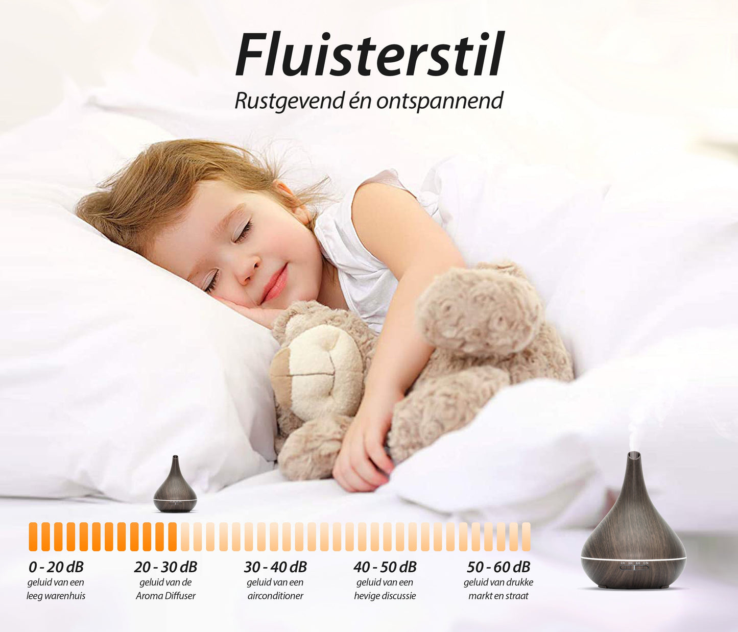 Lotus Pro - Donker Hout - Aroma Diffuser