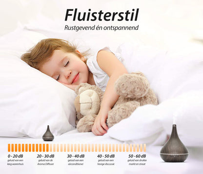 Lotus Pro - Donker Hout - Aroma Diffuser