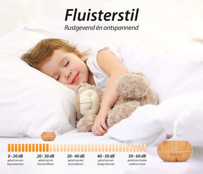 Sun Shine Pro - Licht Hout - Aroma Diffuser