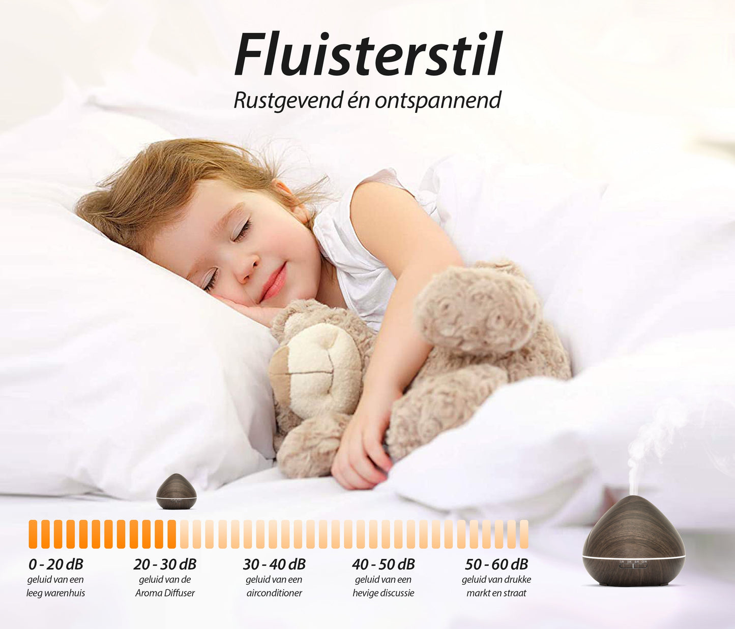 Zen Pro - Donker Hout - Aroma Diffuser