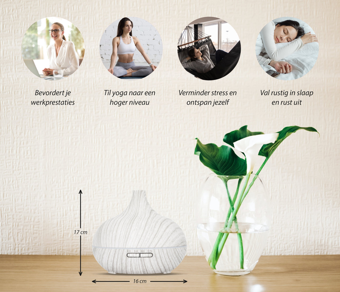 Essential Pro - Wit Hout - Aroma Diffuser