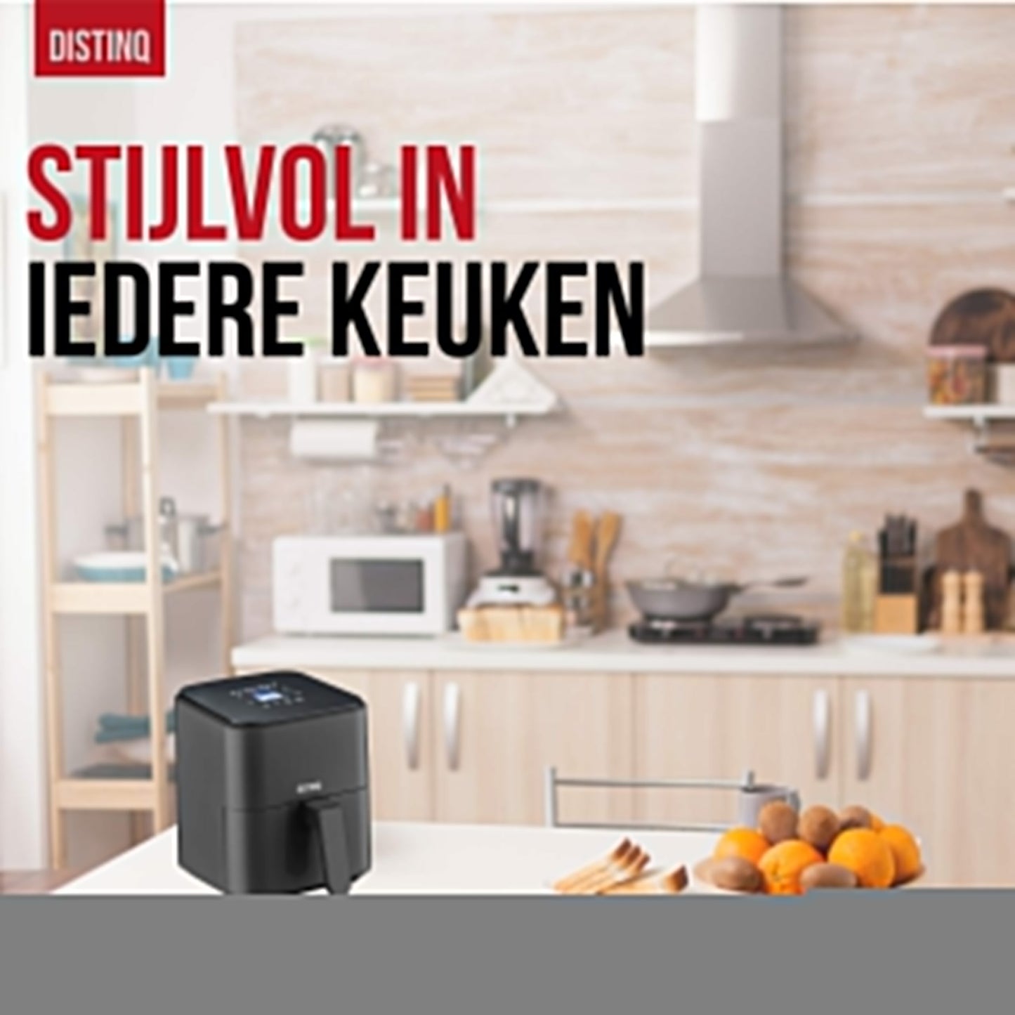 DistinQ airfryer 4L 7