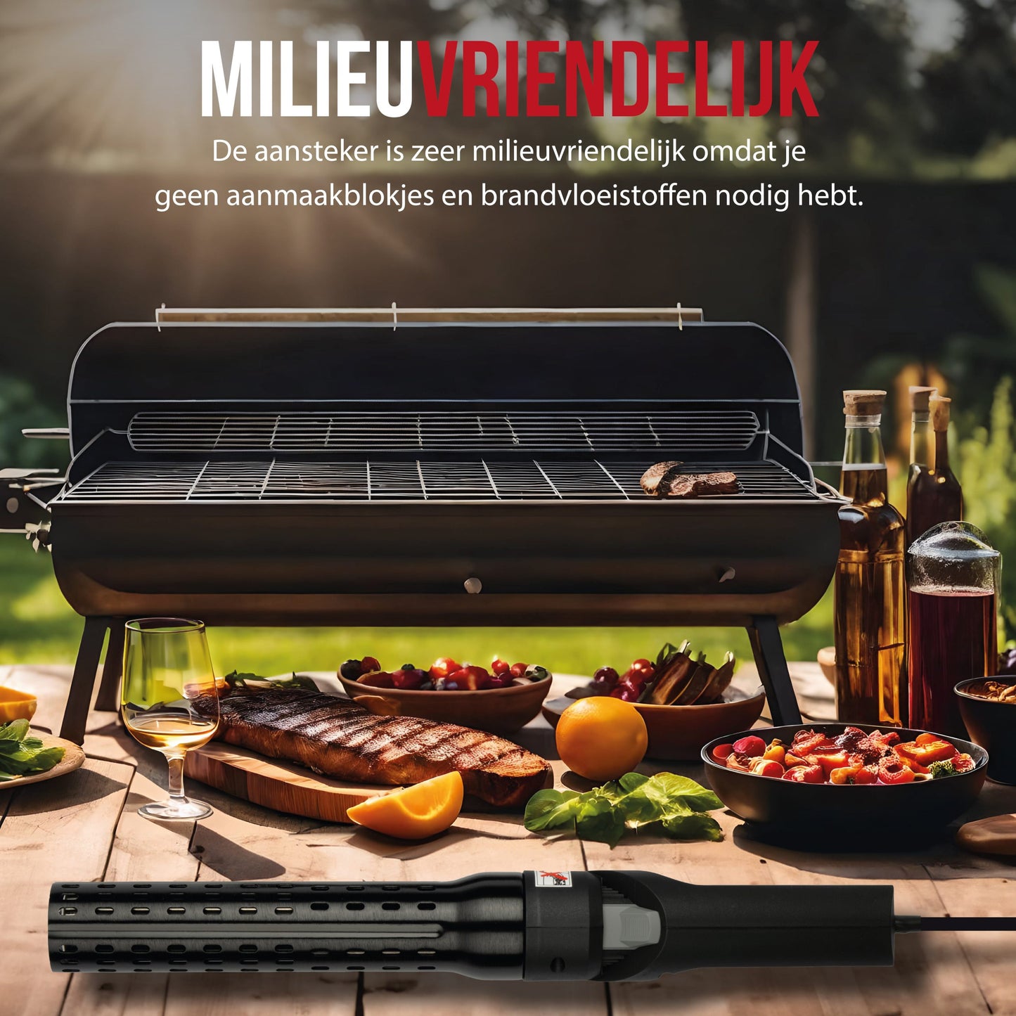 DistinQ Electric BBQ Lighter Black