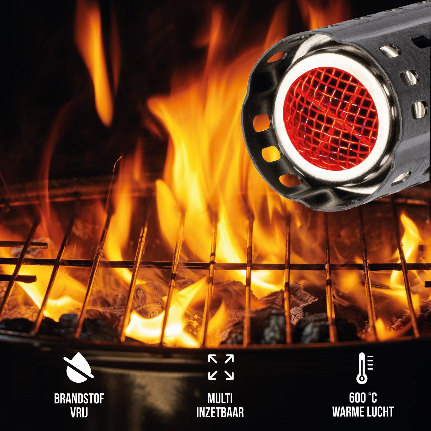DistinQ Electric BBQ Lighter Black