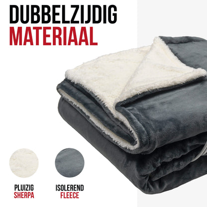 DistinQ Electric Blanket XL Sherpa