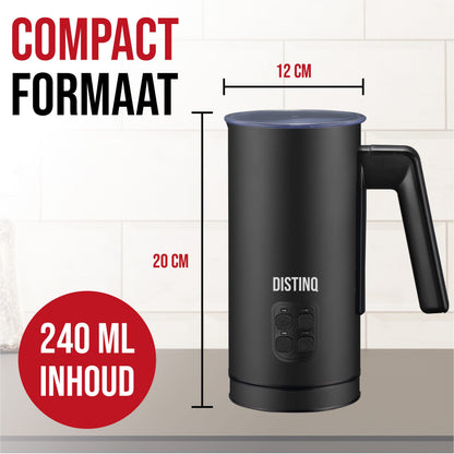 DistinQ Milk Frother Black
