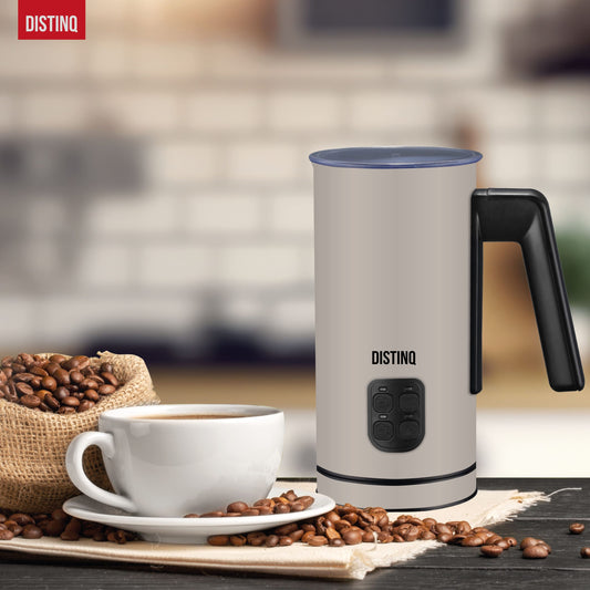 DistinQ Milk Frother Taupe - DQMF03TP