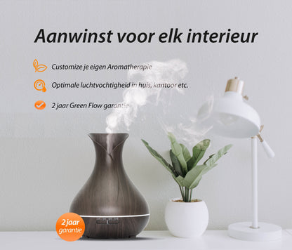 Vitality Pro - Donker Hout - Aroma Diffuser