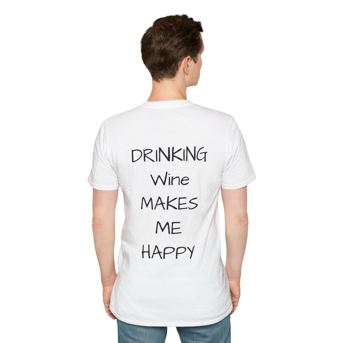 Cheers T-Shirt — Vintage Man Raising Glass "Savor the Moment" Graphic Tee