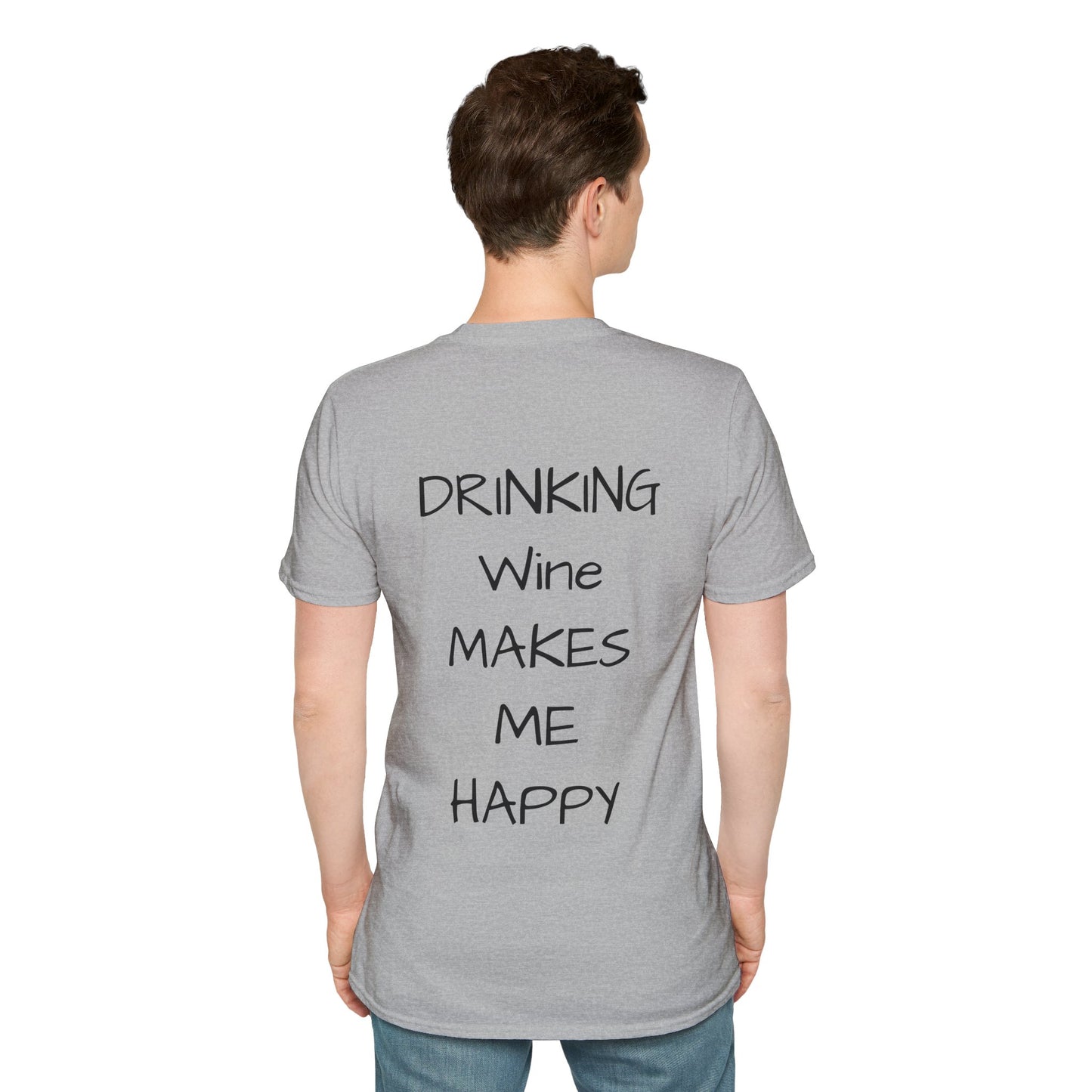 Cheers T-Shirt — Vintage Man Raising Glass "Savor the Moment" Graphic Tee