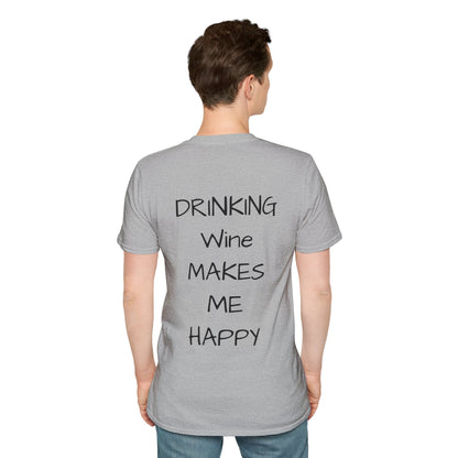 Cheers T-Shirt — Vintage Man Raising Glass "Savor the Moment" Graphic Tee