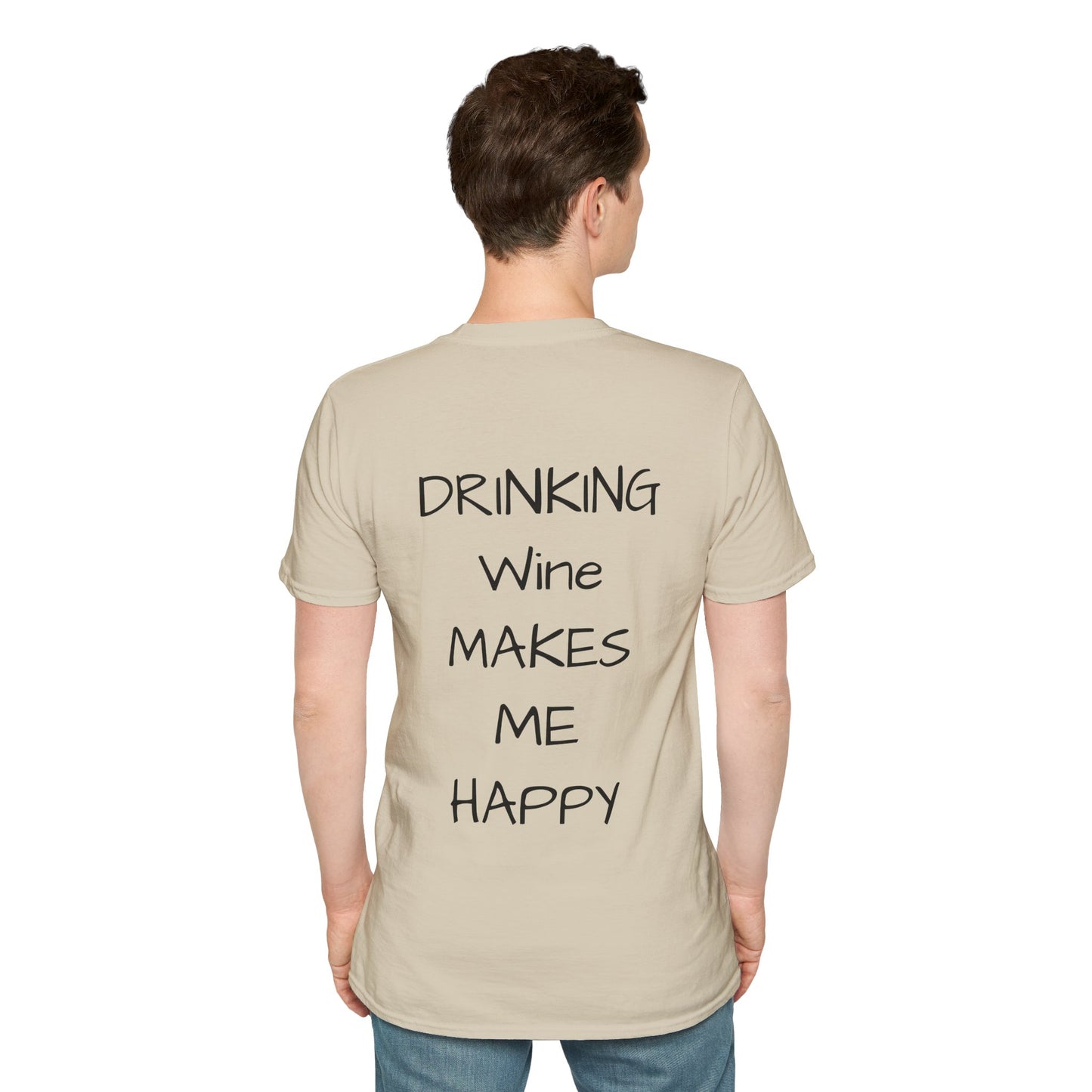 Cheers T-Shirt — Vintage Man Raising Glass "Savor the Moment" Graphic Tee