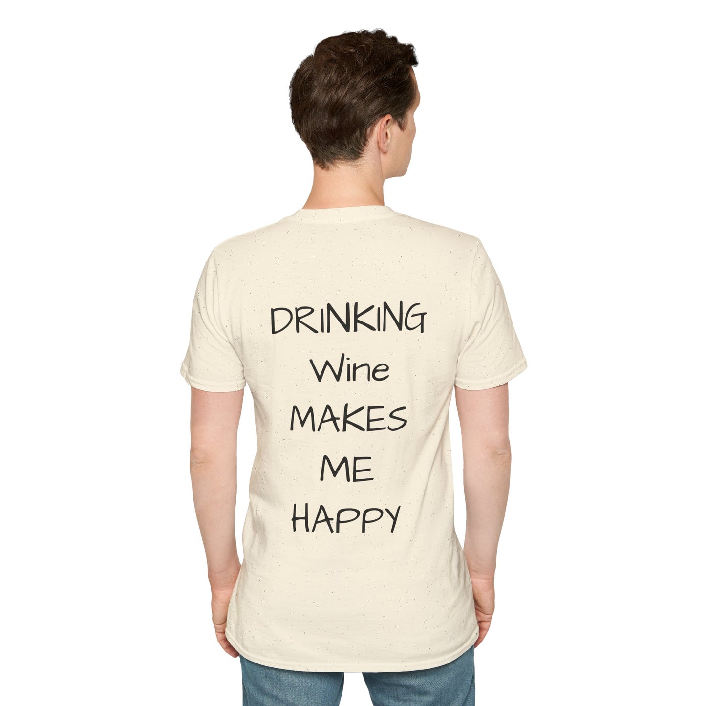 Cheers T-Shirt — Vintage Man Raising Glass "Savor the Moment" Graphic Tee