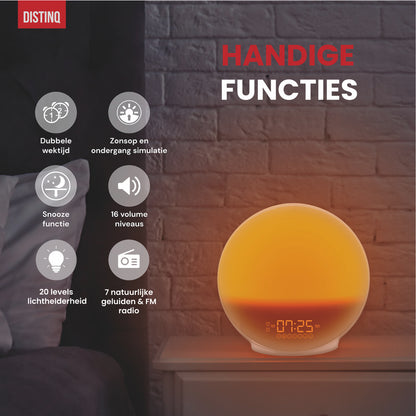 DistinQ Wake-Up Light White