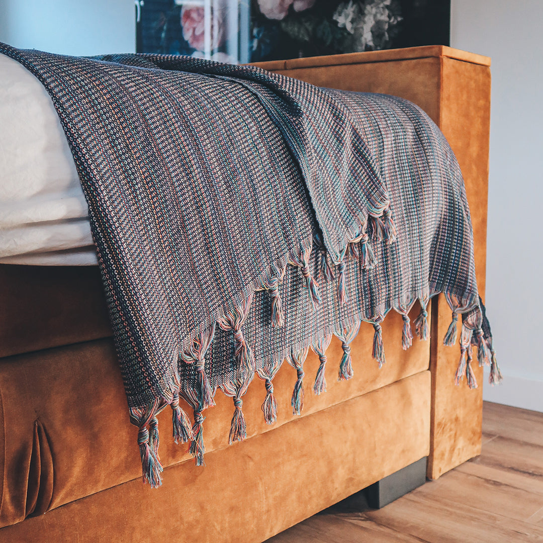 Rainbow Throw Blanket