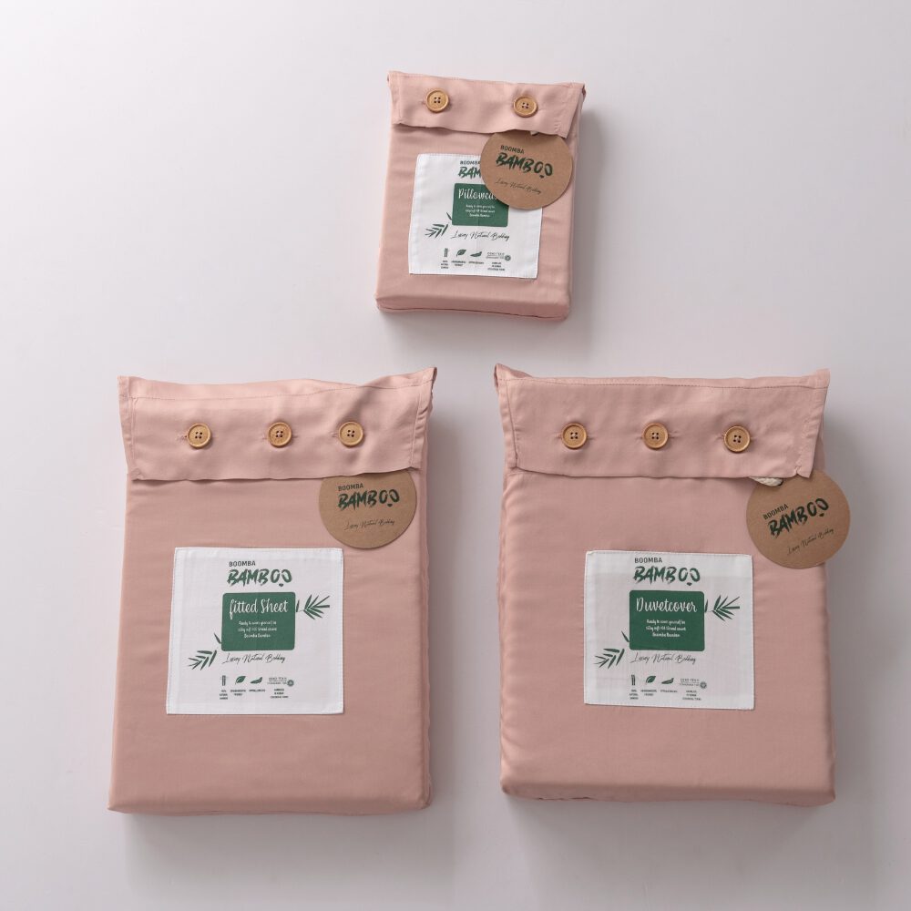 Tweepersoons Beddengoedset M - Cuddle Pink