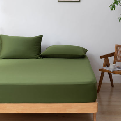 Tweepersoons Beddengoedset Xl - Deep Moss