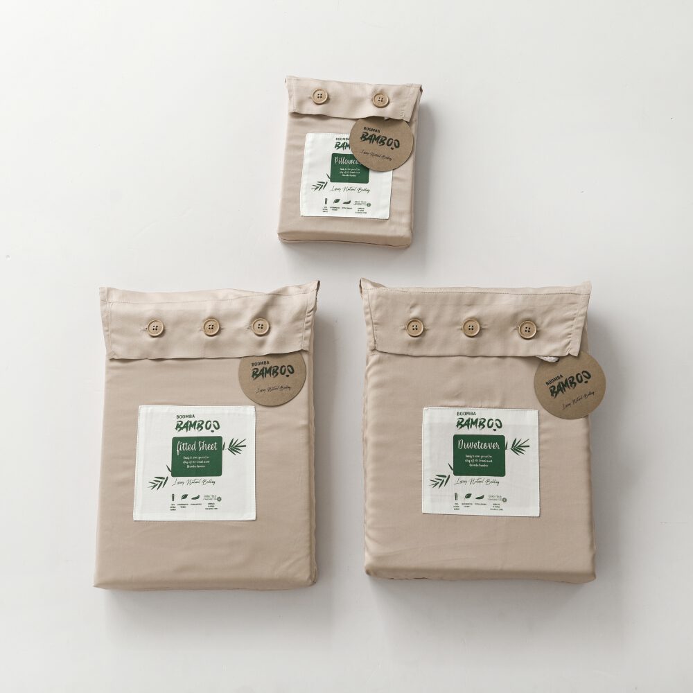Tweepersoons Beddengoedset L - Soft Taupe