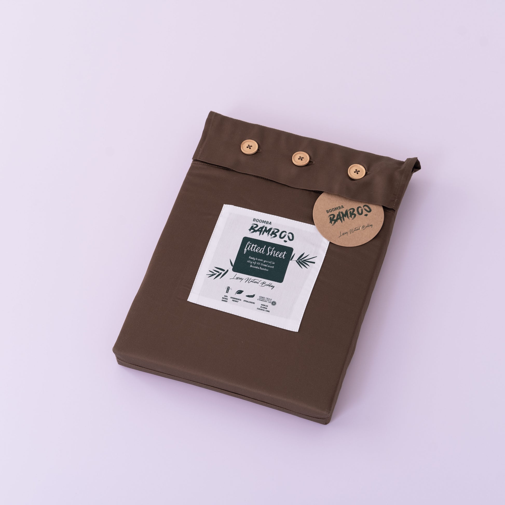 Eenpersoons Beddengoedset Xl - Coffee Brown