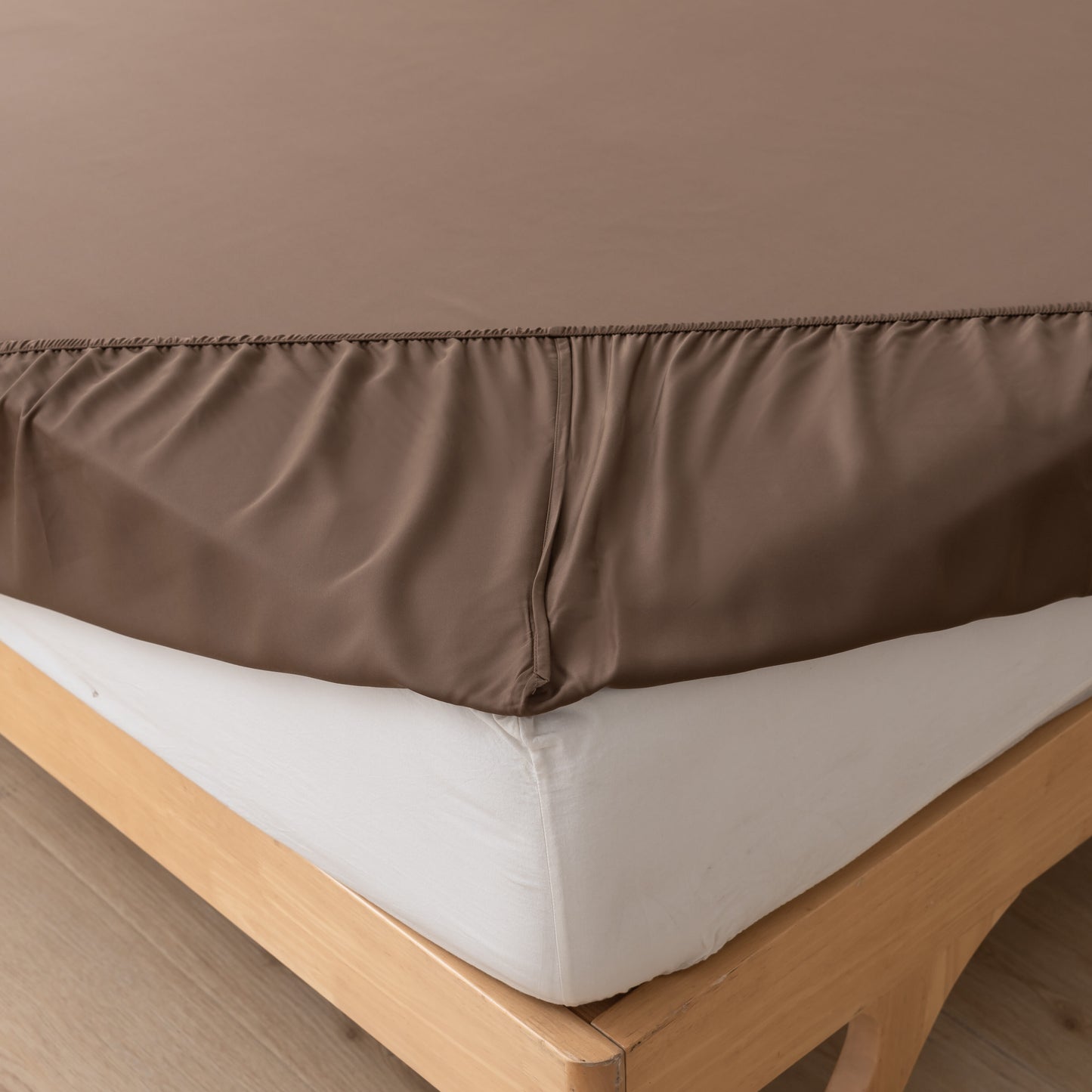 Tweepersoons Beddengoedset Xxl - Coffee Brown