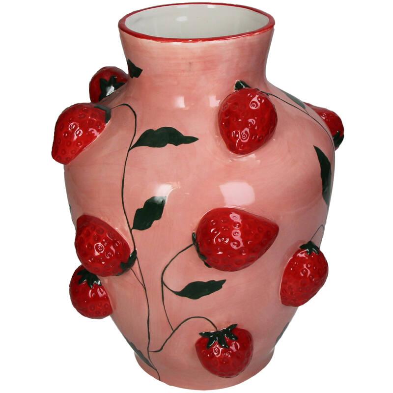 Vaas Aardbei Dolomiet  25,3 cm