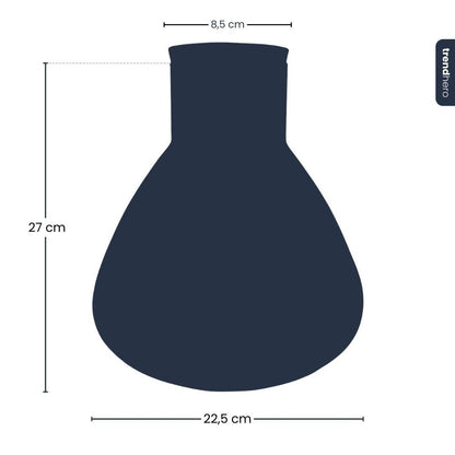 Terrarium fles met kurk - Sammie - Ø 22,5 cm ↑ 27 cm