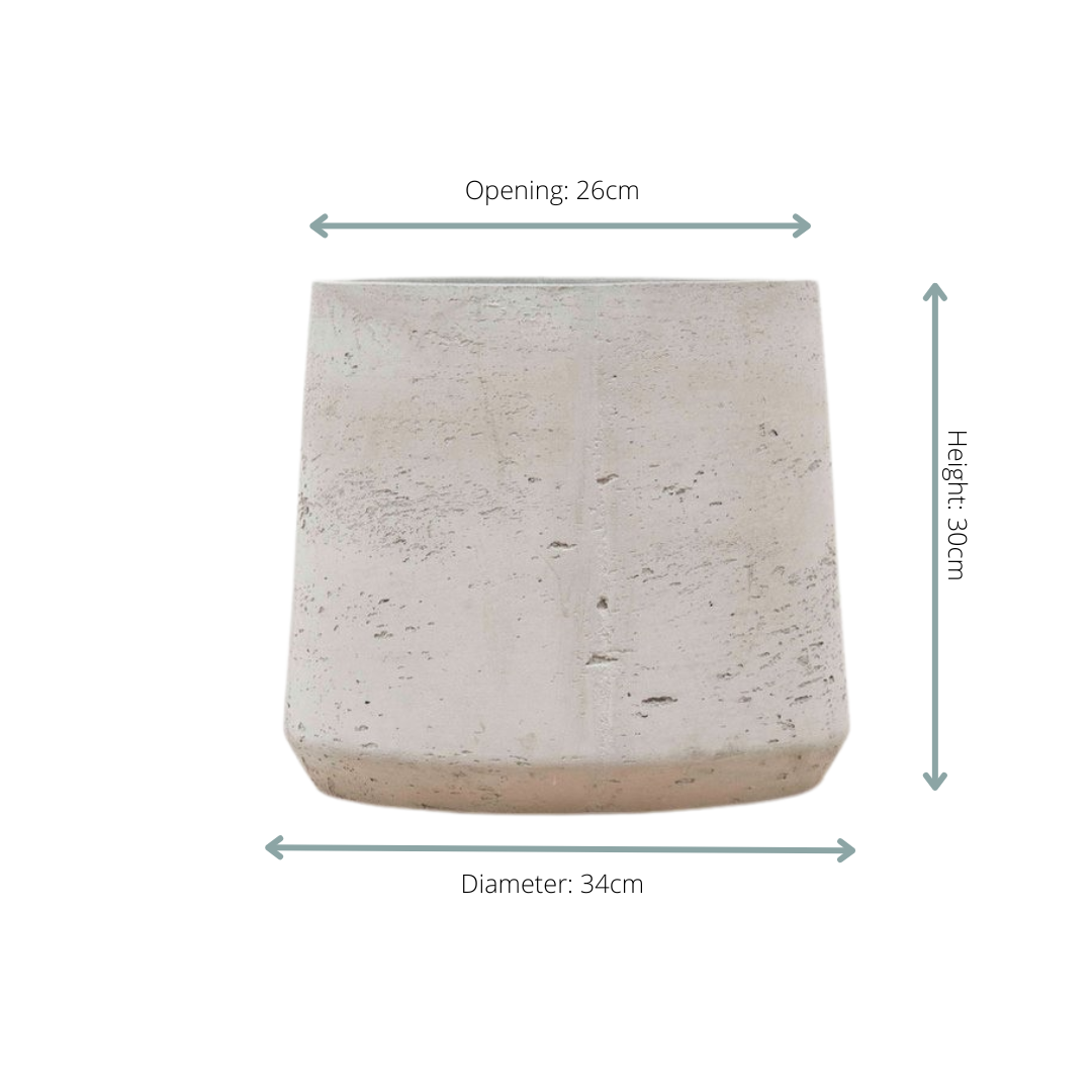 Pot Aniek Cement - D34 x H30