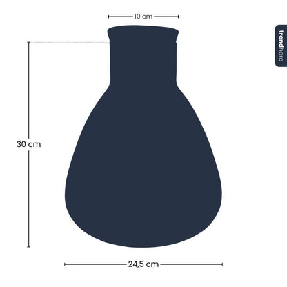 Terrarium fles met verlichting - Sam - Ø 24,5 cm ↑ 30 cm