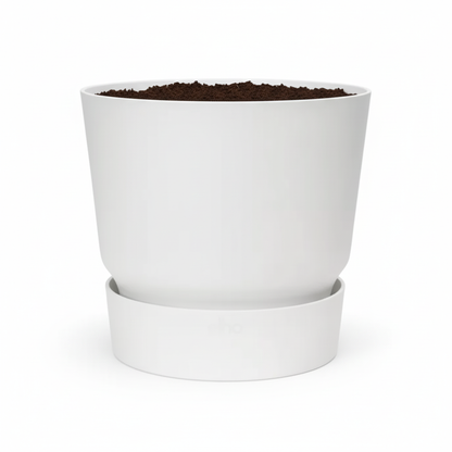 Elho greenville round white - D20cm