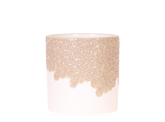 Kolibri Home | Bloom sierpot - Sand - Ø9cm