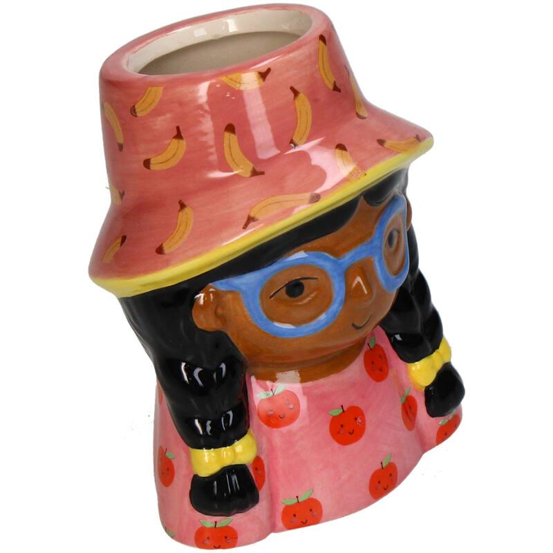Bloempot Dolomiet Multikleurig 10,2 cm